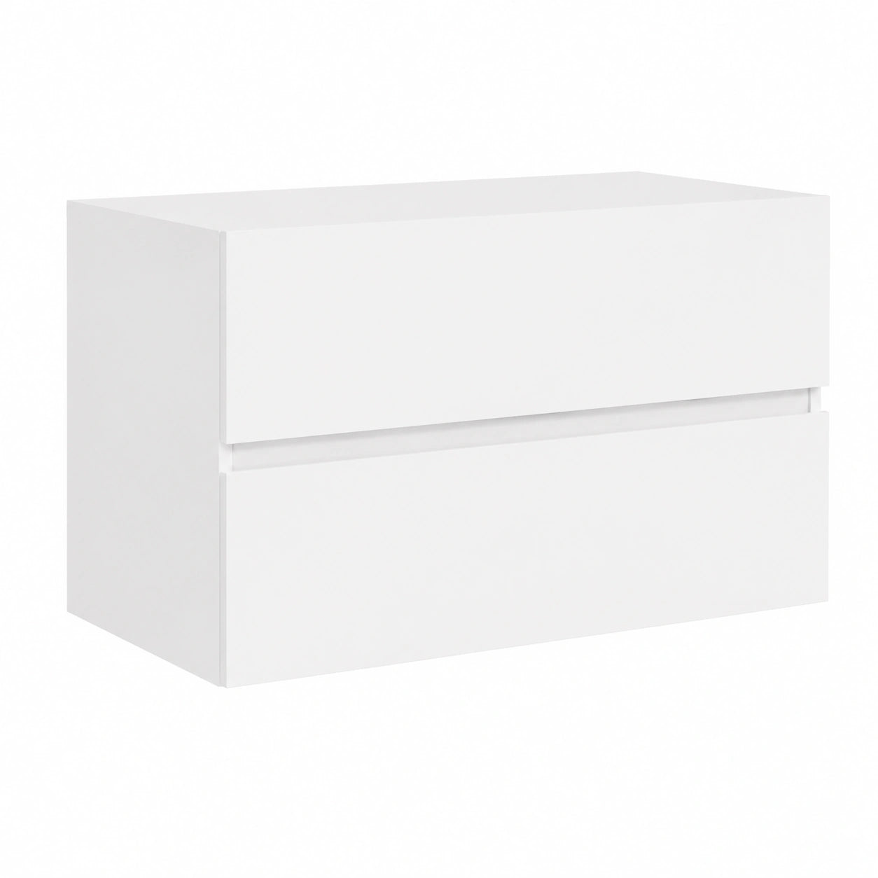 Mueble de Baño Blanco 80x38,5x45 cm en Madera Contrachapada