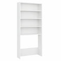 Estantería Blanca para Lavadora y Secadora 64x24x190 cm
