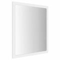 Espejo de Baño LED Moderno y Duradero, 40x8,5x37 cm, Blanco