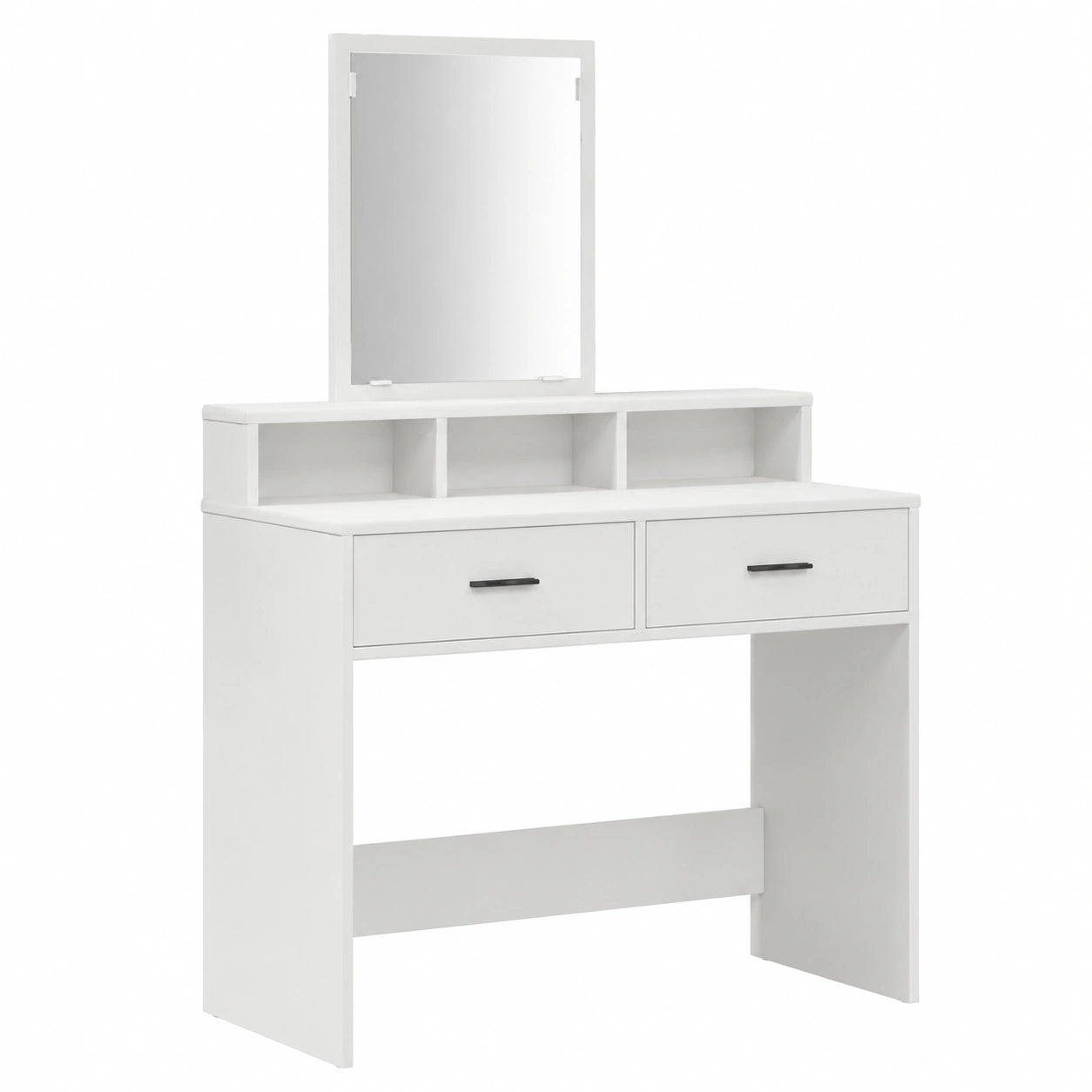 Mesa Tocador Moderna con Cajón de Almacenamiento, 79x41x140 cm, Madera Aglomerada, Diseño Elegante y Resistente