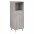 Armario de Baño Gris Sonoma de Madera con Almacenamiento