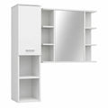 Armario de Espejo para Baño Blanco 80x20.5x64 cm | Almacenamiento Robusto