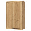 Armario de Baño Montado en Pared, Vicco Eliza, Roble Vikingo, 40x65 cm, con Puerta