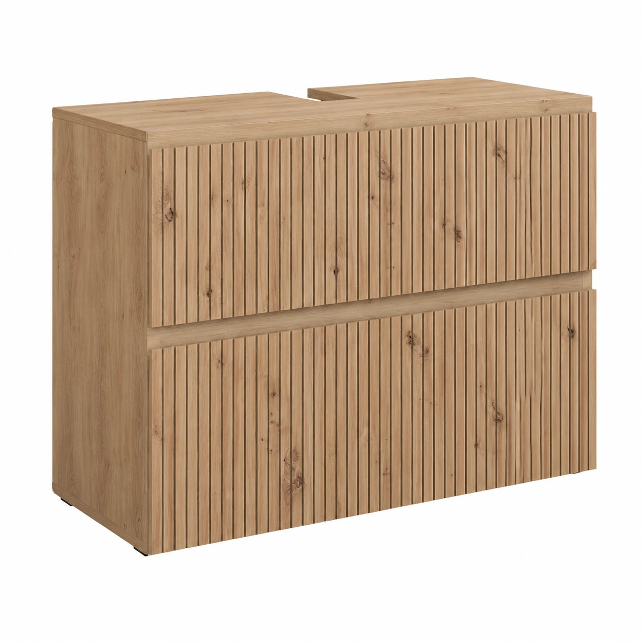 Mueble de baño Vicco Takumi, 80x58 cm, con 2 cajones para almacenamiento